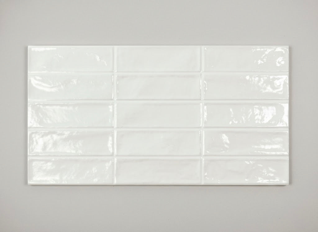 Azulejo Moha Bricks efecto zellige blanco 31,6 × 60 cm — ARTENS (pared)