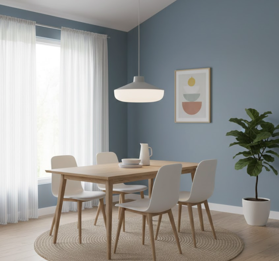 Lámpara de techo Tiga Inspire — blanca Ø38 cm (E27, orientable)