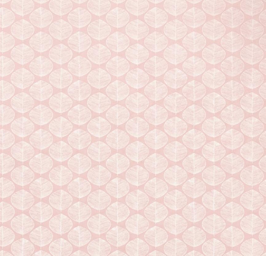 Papel pintado Scandi Leaf rosa — 10,05 × 0,53 m (Arthouse)