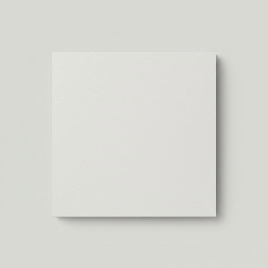Azulejo Cementi blanco mate 59 × 59 cm — pasta blanca rectificado (suelo/pared)
