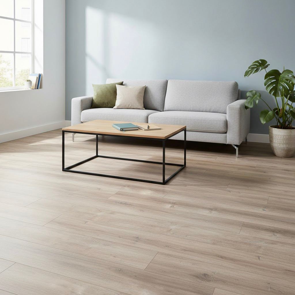 Suelo vinílico SPC clic Mérida Extrem BG235 — efecto madera natural (1,54 m²/caja)