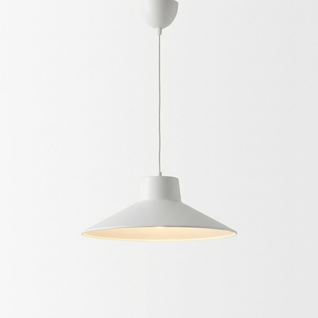 Lámpara de techo Lubica Inspire — blanca Ø32 cm (E27, altura regulable)