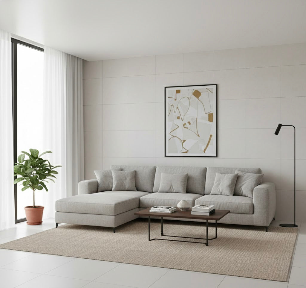 Azulejo Cementi blanco mate 59 × 59 cm — pasta blanca rectificado (suelo/pared)