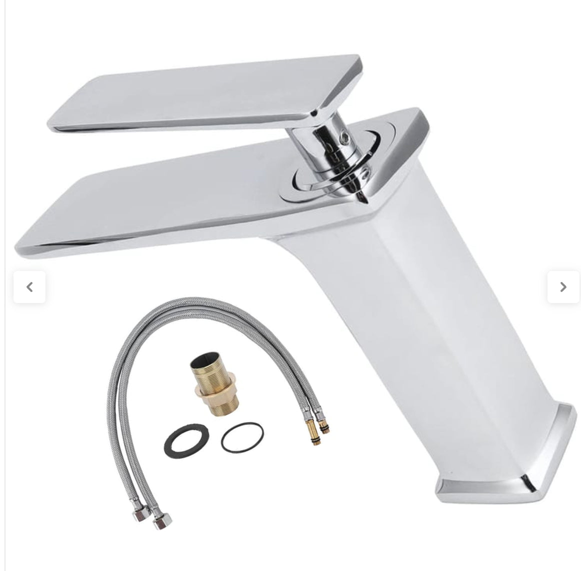 Grifo de Lavabo Decosweet® Nórdico Monomando — Conexión G1/2 (Cromado)