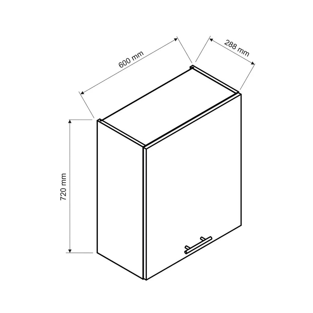 Conjunto de muebles de cocina 260 cm — Blanco Brillo (Ref. 51)