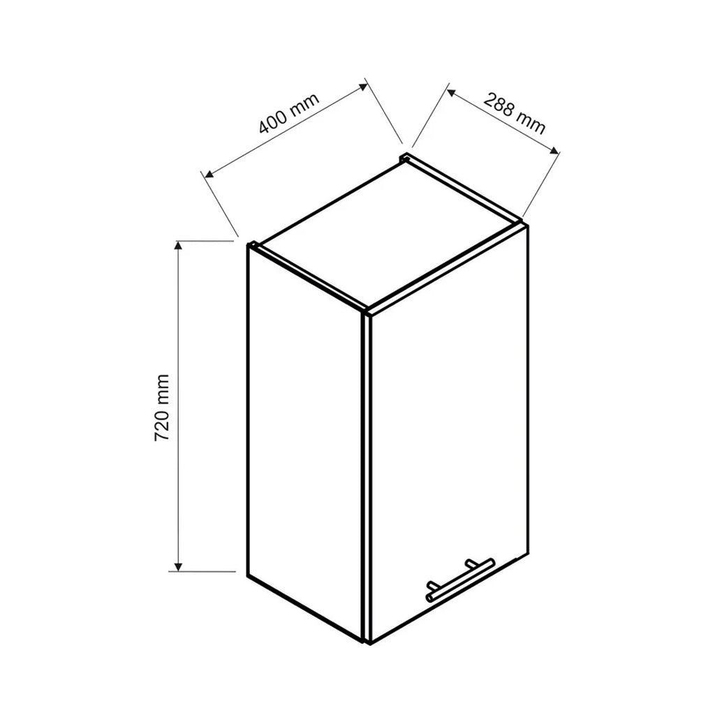 Conjunto de muebles de cocina 260 cm — Blanco Brillo (Ref. 51)
