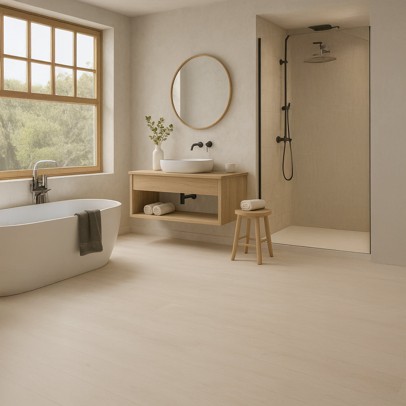Azulejo Cerámico Decosweet® Haya 30×90 — Efecto Madera Satinado